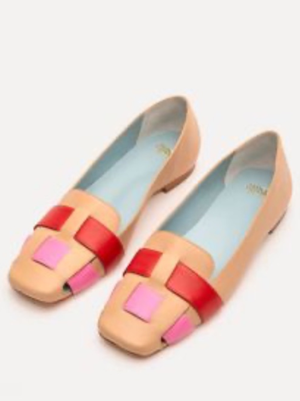 Francis Valentine Colorblock Basketweave loafers 7